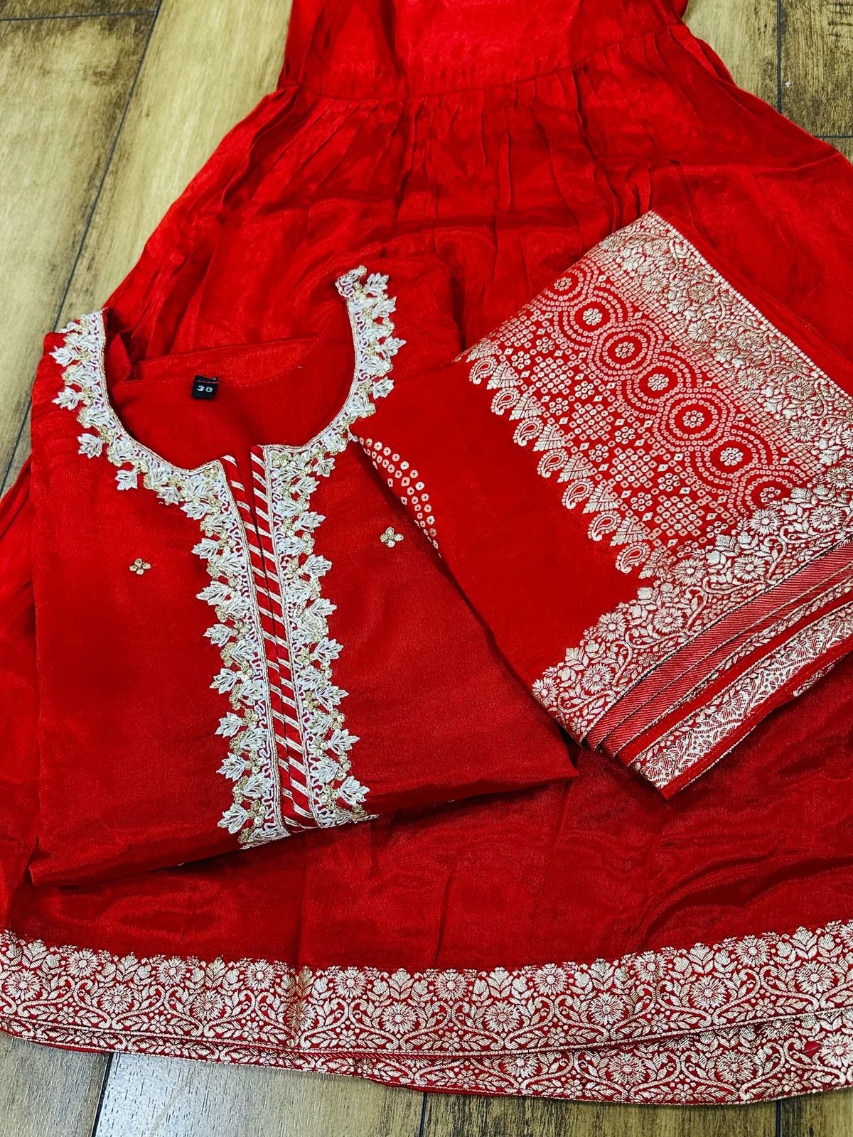 Chinon Kurta & Sharara Set